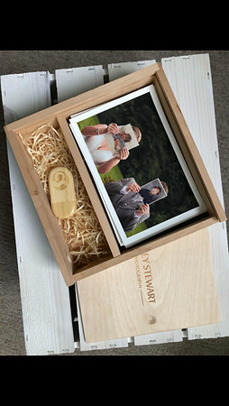 Wooden USB Fine Art Print Box